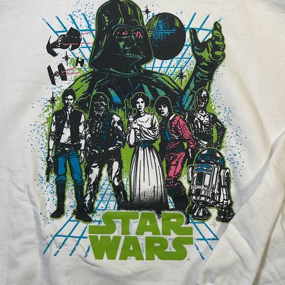 Star Wars White Character Group Hoodie pullover- Brand New- Men X-Large‎ - Picture 2 of 6